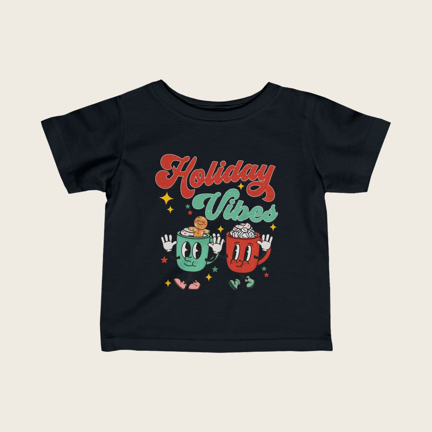 Infant Tee Holiday Vibes T-Shirt