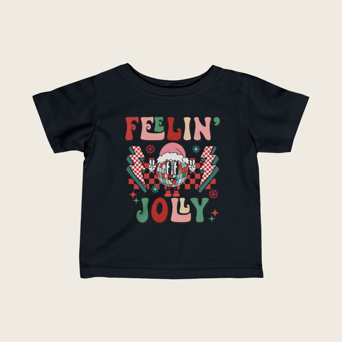 Infant Tee - Joyful Disco Ball Design