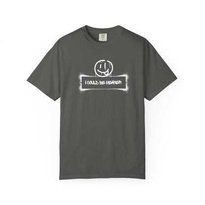 Copy of I Could Be Meaner Soft but Strong Retro Mental Health Quote Shirt | Comfort Colors® Empowerment Tee Therapy Gift for Women