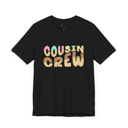Copy of Donut Cousin Crew Family Matching Shirt Family Photo Shirt BabyAnnouncement Tee Gift for New Parents Birthday
