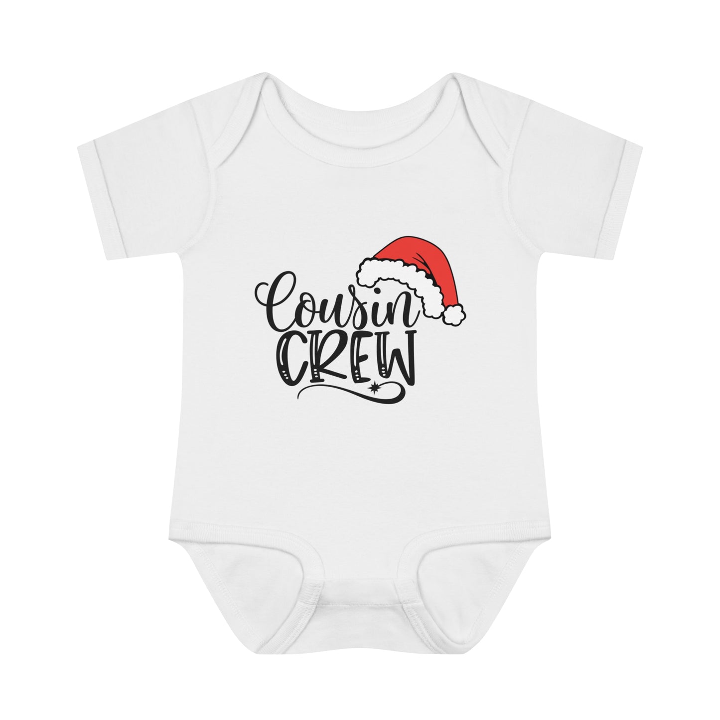 Baby Bodysuit - 'new to the cousin crew' Design xxs03