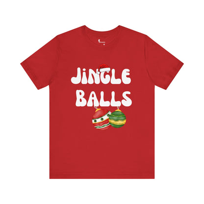 Christmas Couple Funny T-Shirt Jingle Balls