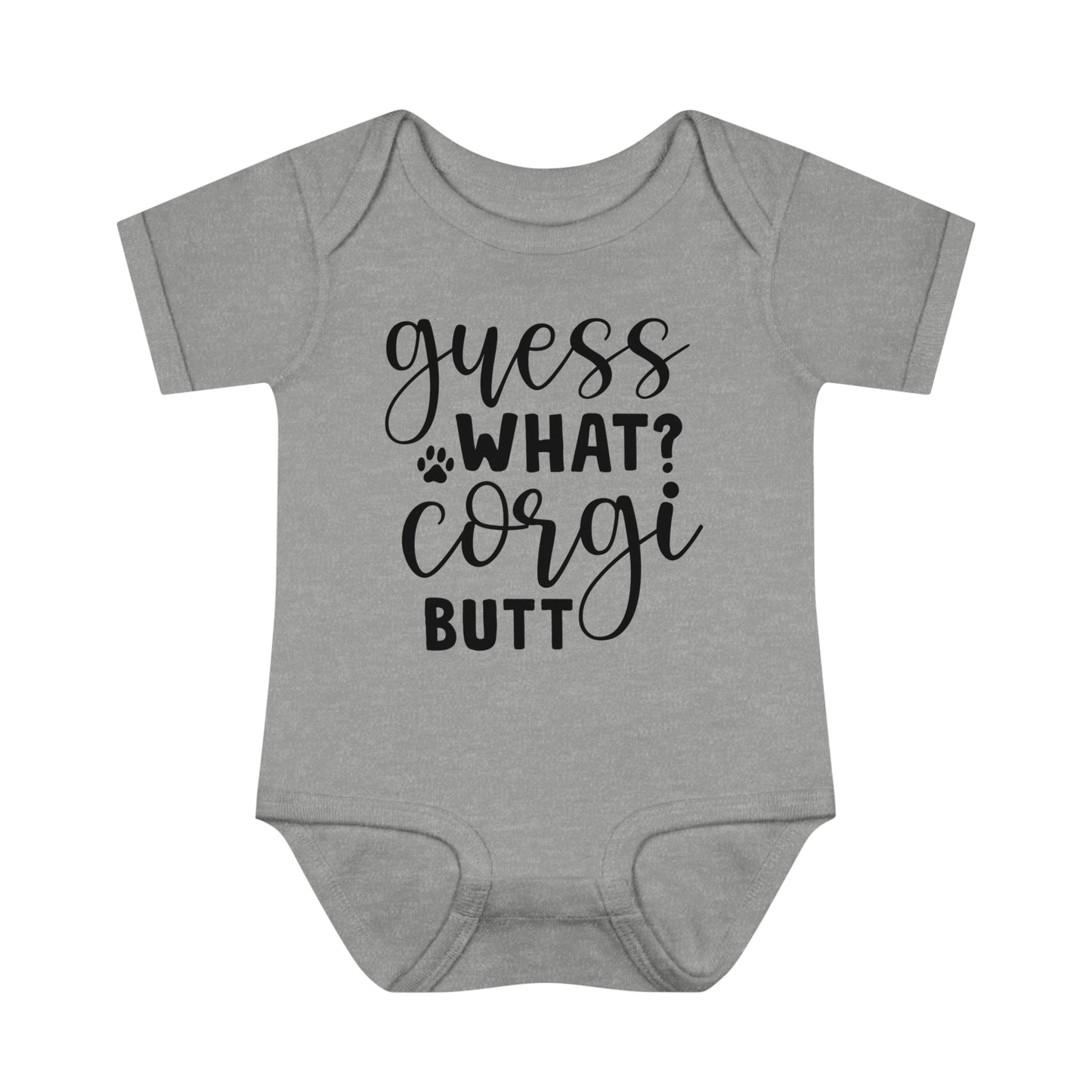 Infant Bodysuit - Guess What Corgi Butt Design