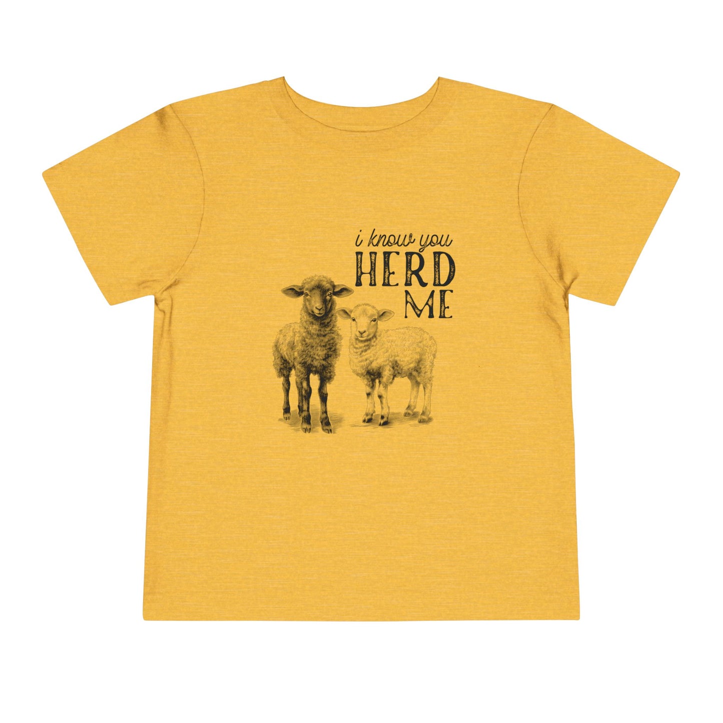 Farm Animals Toddler Tee I Know You Herd Me