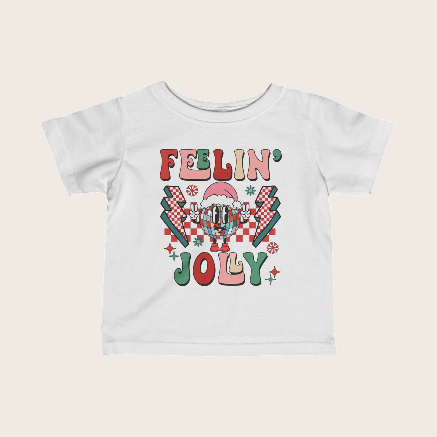 Infant Tee - Joyful Disco Ball Design