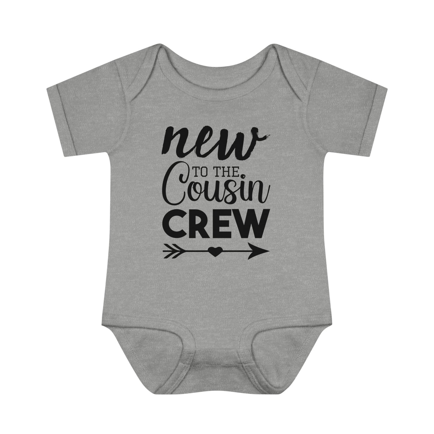 Baby Bodysuit - 'new to the cousin crew' Design