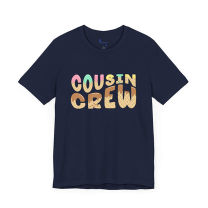 Copy of Donut Cousin Crew Family Matching Shirt Family Photo Shirt BabyAnnouncement Tee Gift for New Parents Birthday