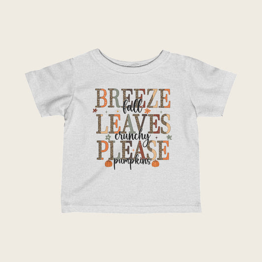 Infant Tee - Breeze Fall Leaves