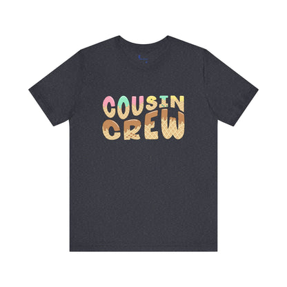 Copy of Donut Cousin Crew Family Matching Shirt Family Photo Shirt BabyAnnouncement Tee Gift for New Parents Birthday