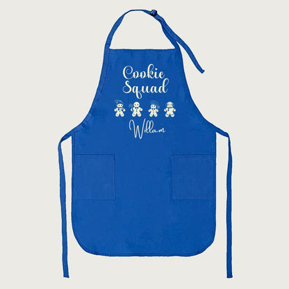 Personalized Name Family Baking Apron Cookie Squad