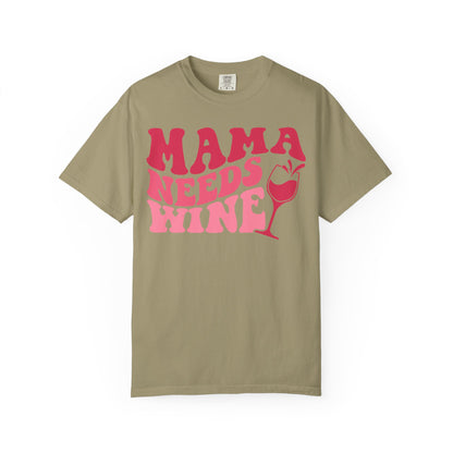 Comfort Colors® Mom Shirt Mom Needs Wine Shirt Wine Lover Shirt Wine Mama Birthday Shirt Women Gift For Mother's Day Tee