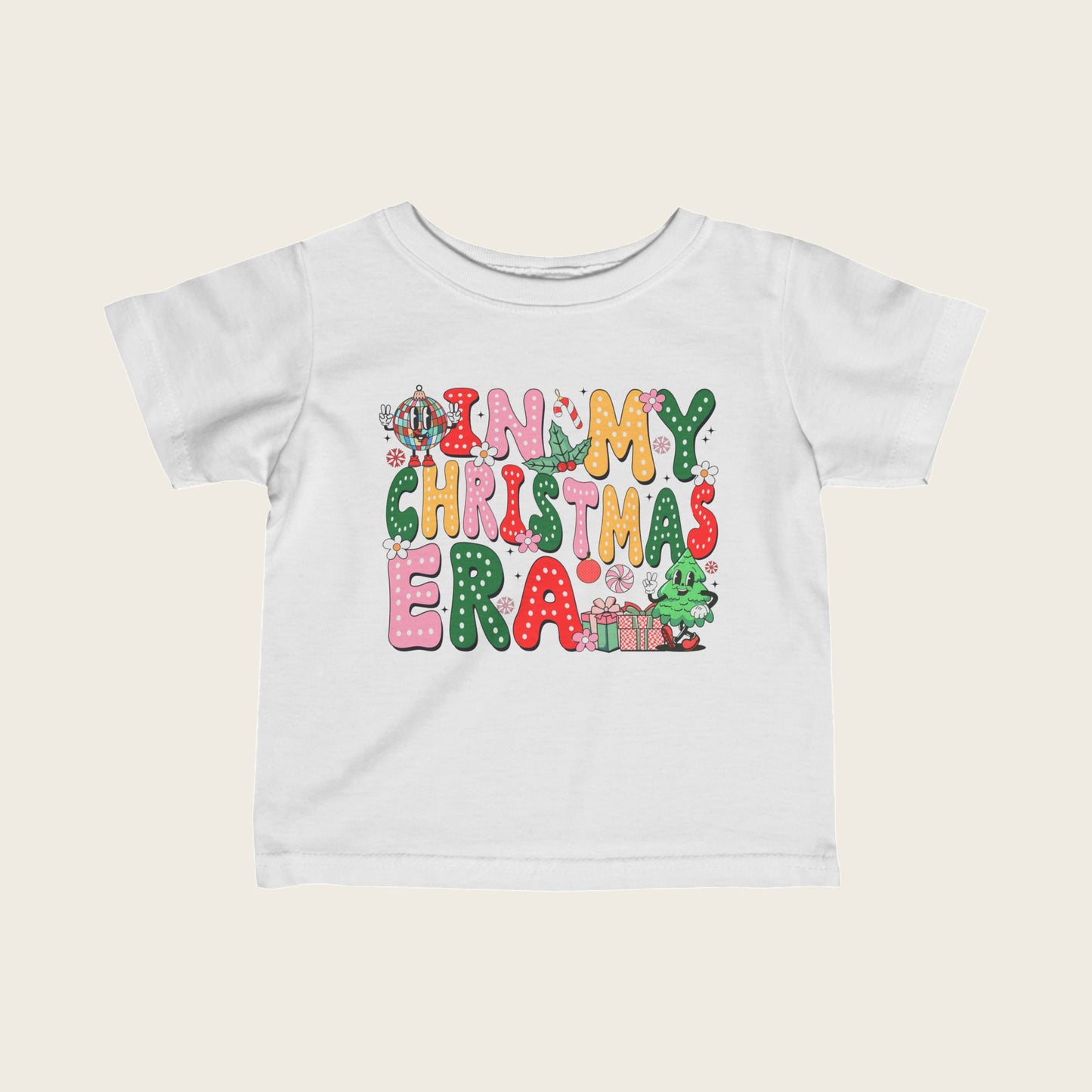 Infant Tee - Christmas Colourful Design