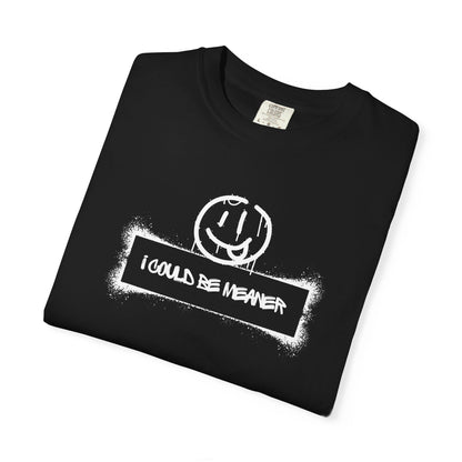 Copy of I Could Be Meaner Soft but Strong Retro Mental Health Quote Shirt | Comfort Colors® Empowerment Tee Therapy Gift for Women