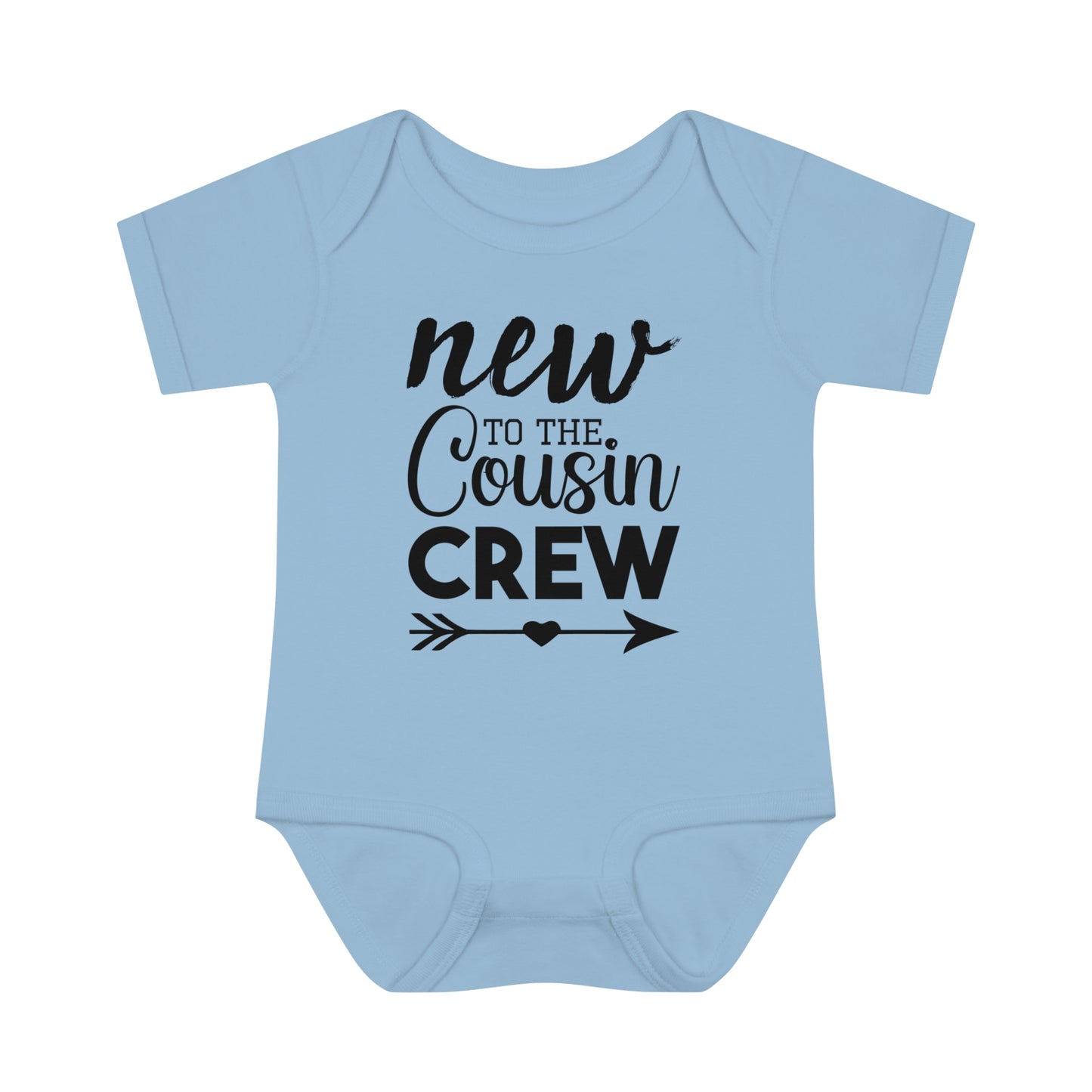 Baby Bodysuit - 'new to the cousin crew' Design