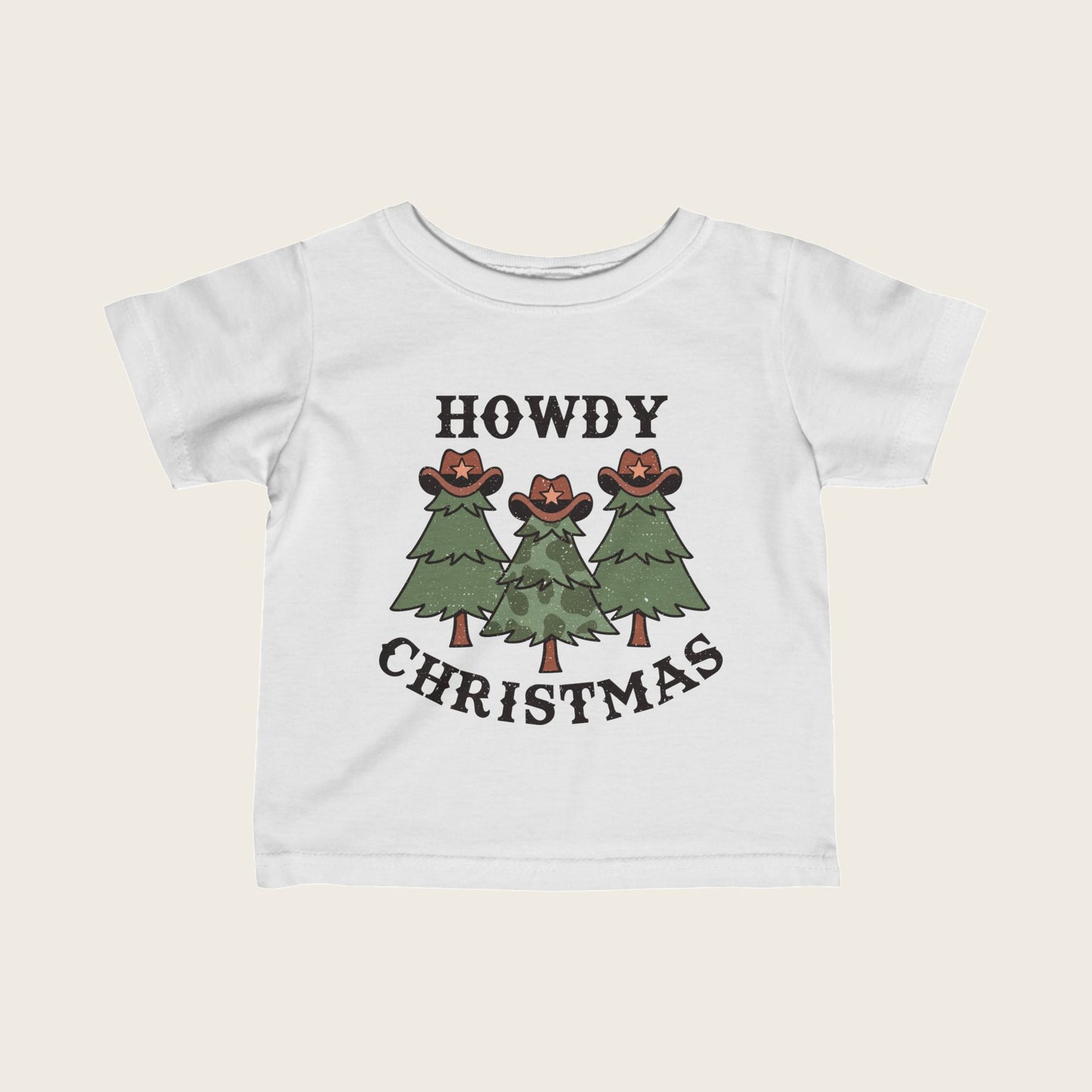 Christmas Infant Tee - Howdy Christmas 05