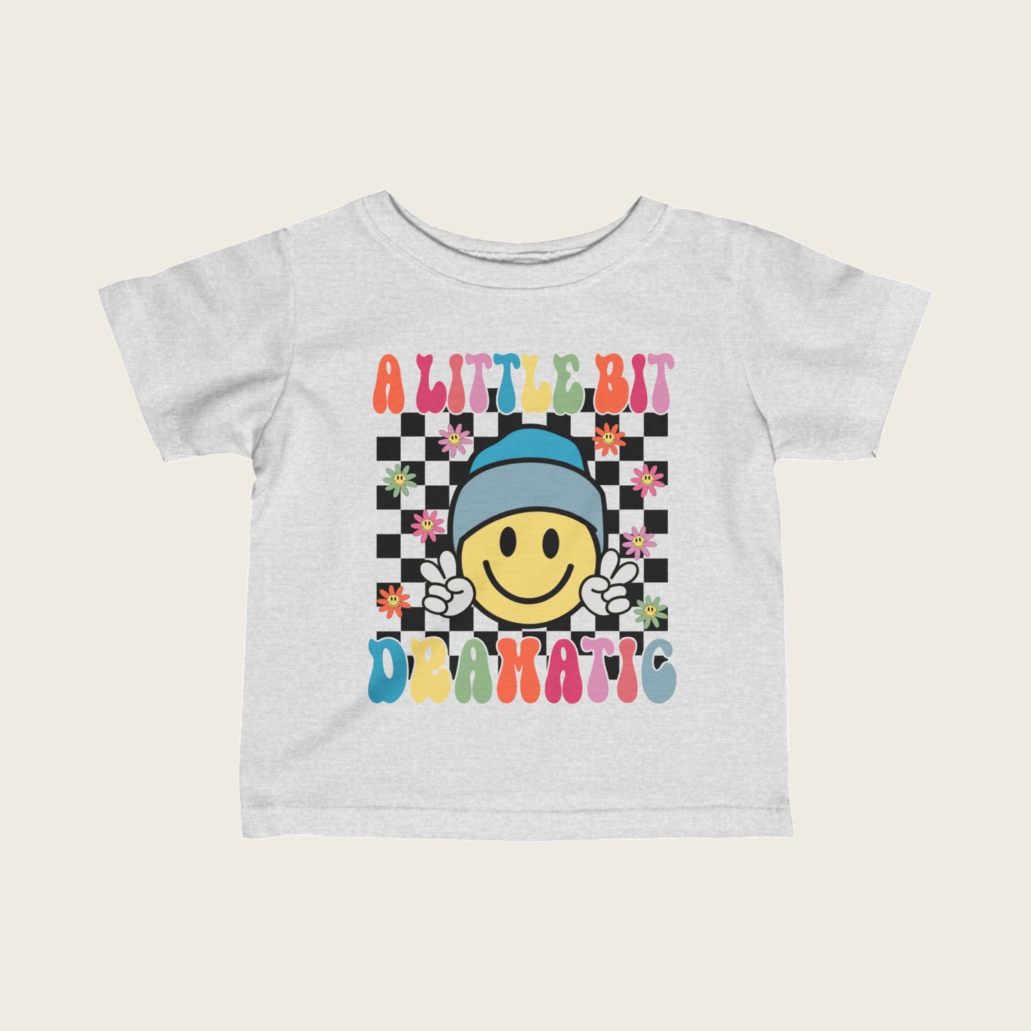 Colorful Infant Tee - A Little Bit Dramatic