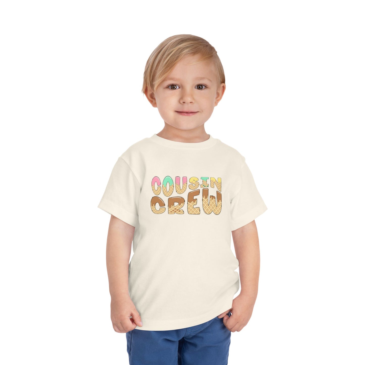 Copy of Cousin Crew Kids Shirt Matching Cousins Shirts Donut Shirt Summer Cousin Trip - Boho Natural Kids Youth Shirts Family Matching Shirt