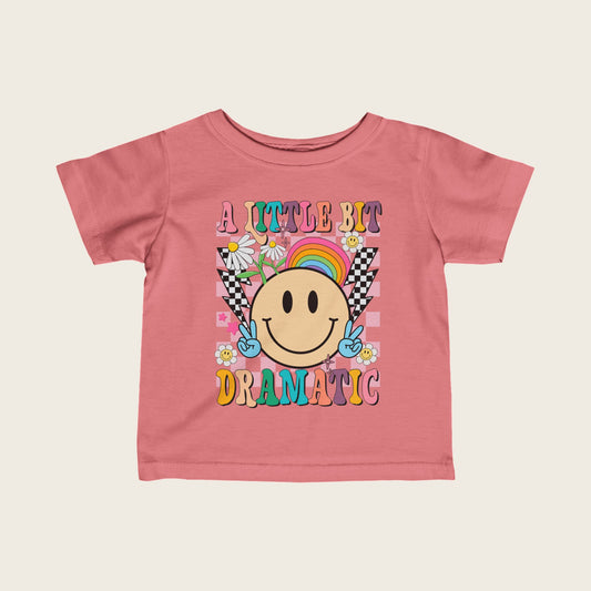 Colorful Infant Tee - A Little Bit Dramatic 02