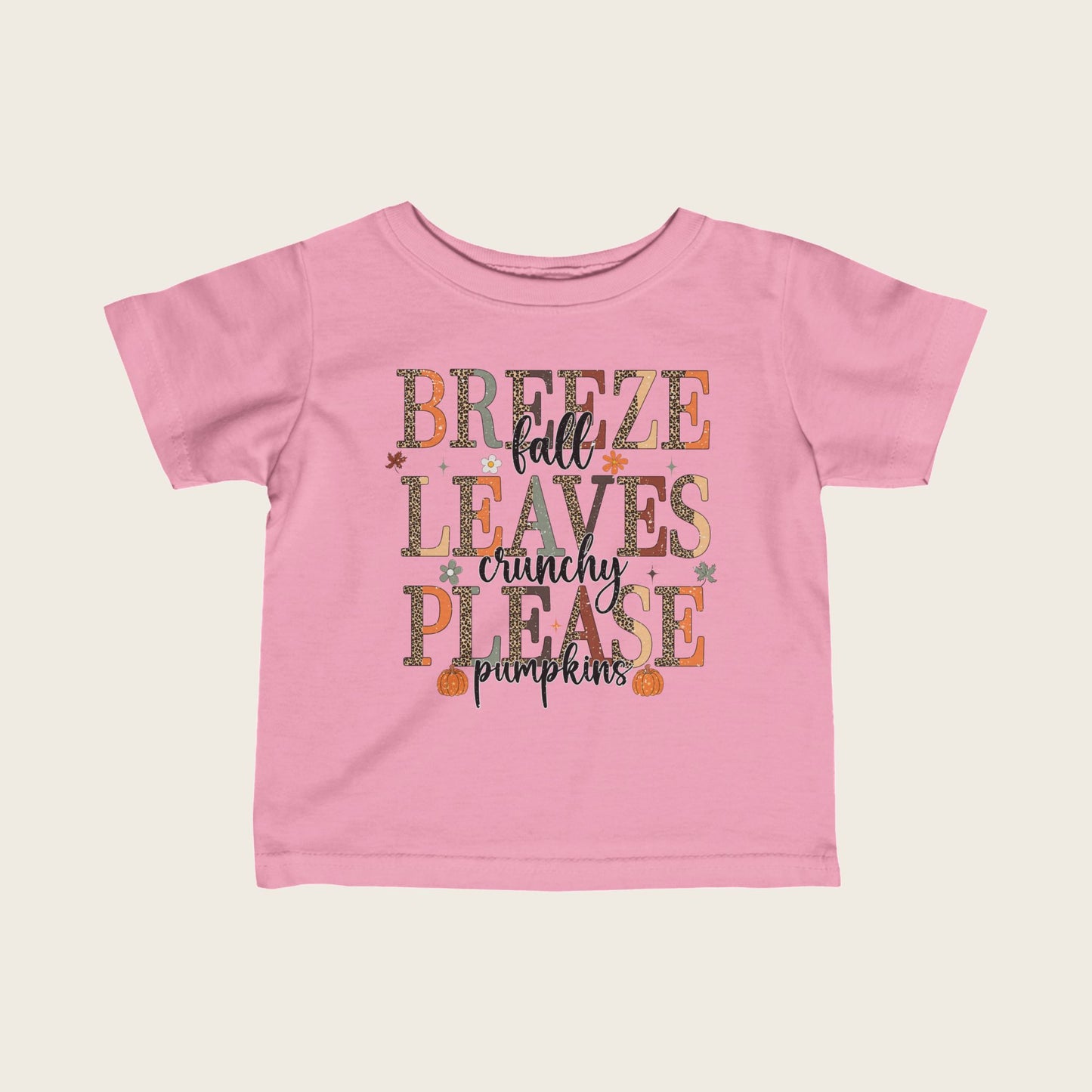 Infant Tee - Breeze Fall Leaves