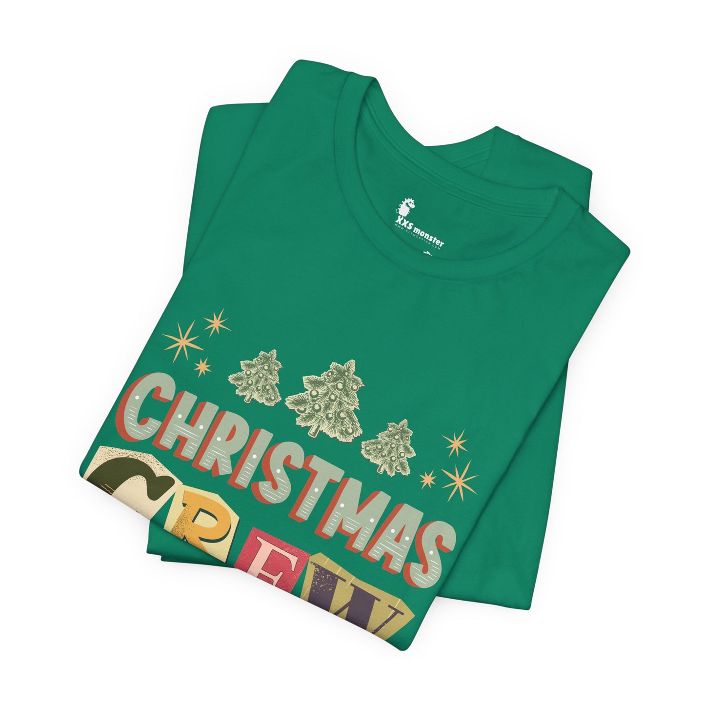 Personalized Christmas Family Tee Shirt Christmas Crew Family Tshirt 2024 (Adult)