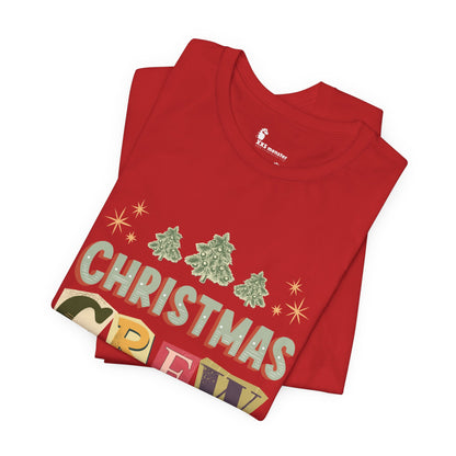 Personalized Christmas Family Tee Shirt Christmas Crew Family Tshirt 2024 (Adult)