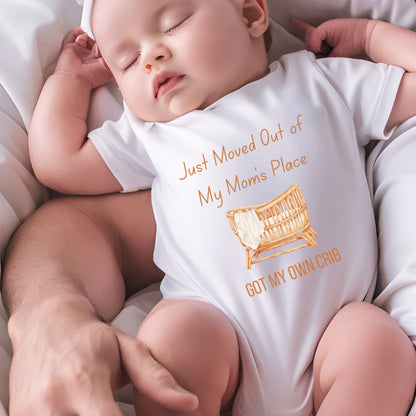Got My Own Crib Gift Newborn Bodysuit XXSA02