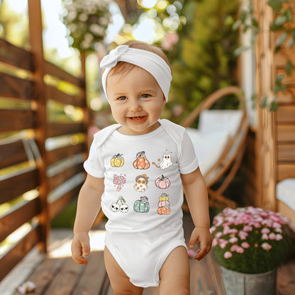Halloween Cat Baby Bodysuit