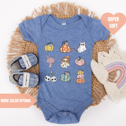 Halloween Cat Baby Bodysuit
