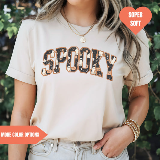 Halloween Spooky T-Shirt Comfort Colors