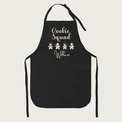 Personalized Name Family Baking Apron Cookie Squad