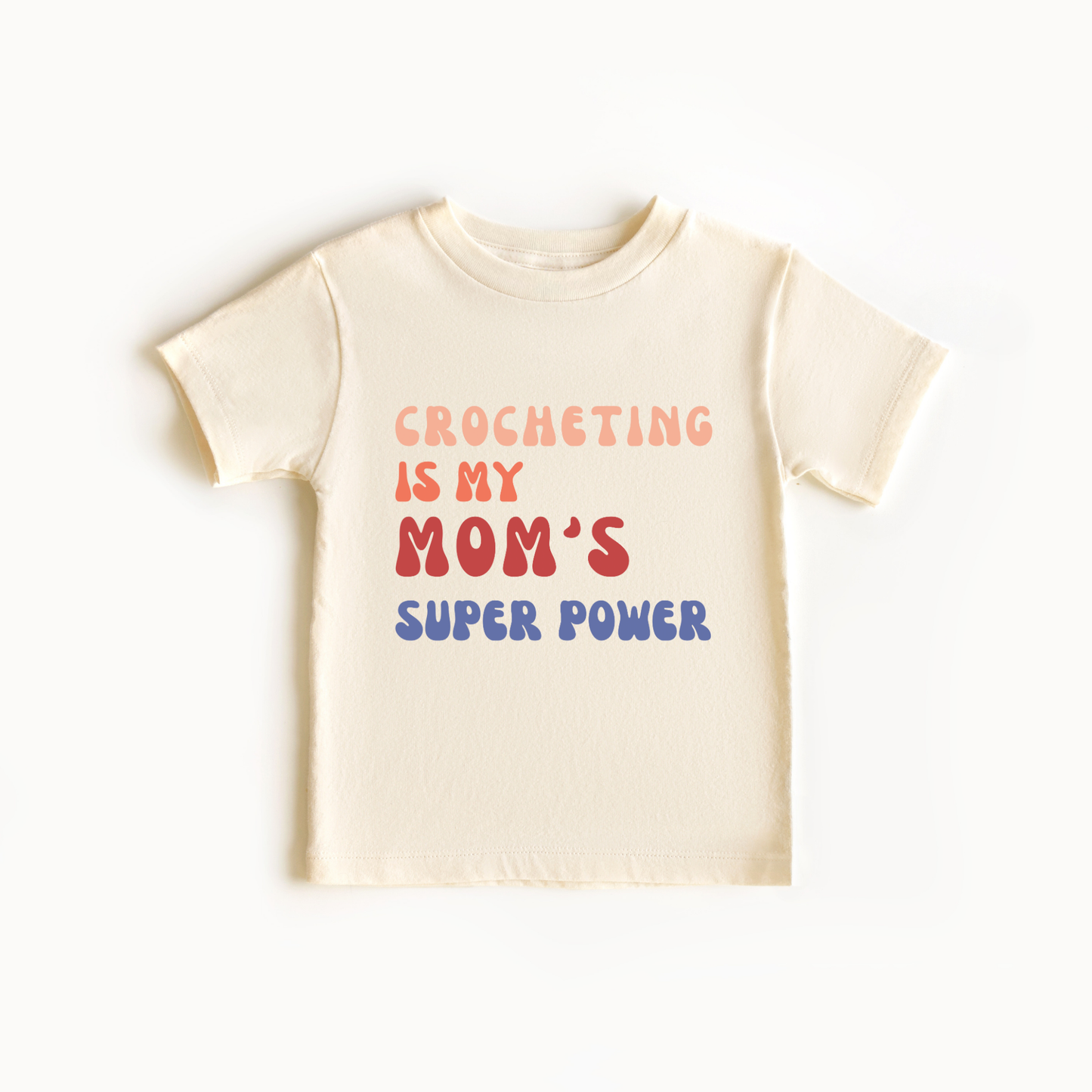 Infant Tee - Crocheting is My Mom's Super Power XXS03