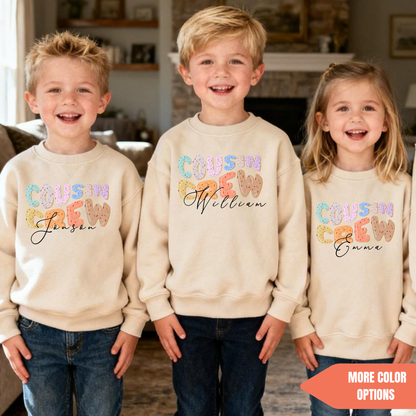 Toddler sweatshirt Cousin Crew