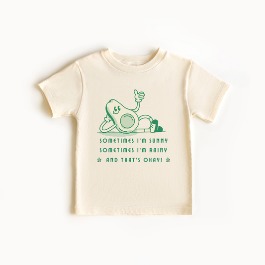 Sunshine and Rain Toddler Short Sleeve Tee